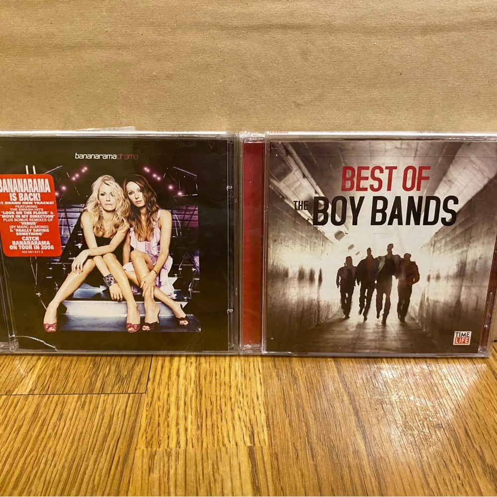 New 2006 Pop Music CD's Bundle. Bananarama And The Best Of Boy Bands. *NSYNC.